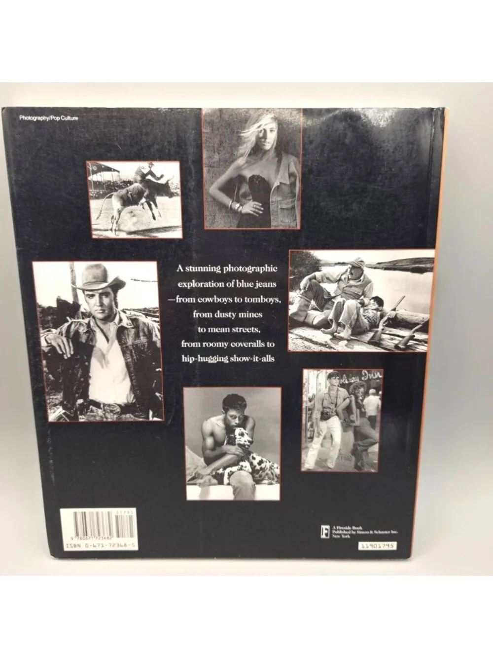 Denim: An American Legend By Iain Finlayson Softcover Photography Book 1990